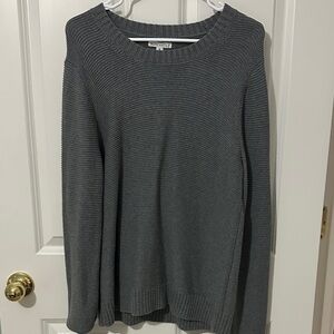 J. Crew Gray Crew Neck Sweater